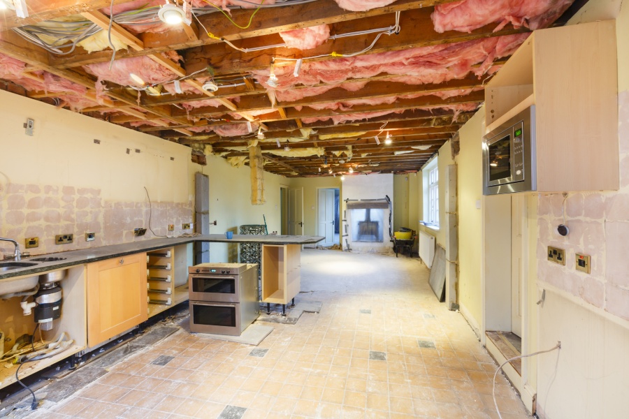 commercial rip out kitchen removal service